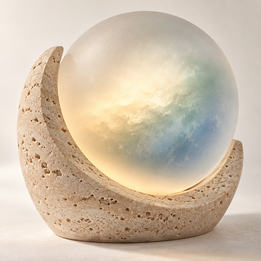 Moonstone Orb Accent Lamp