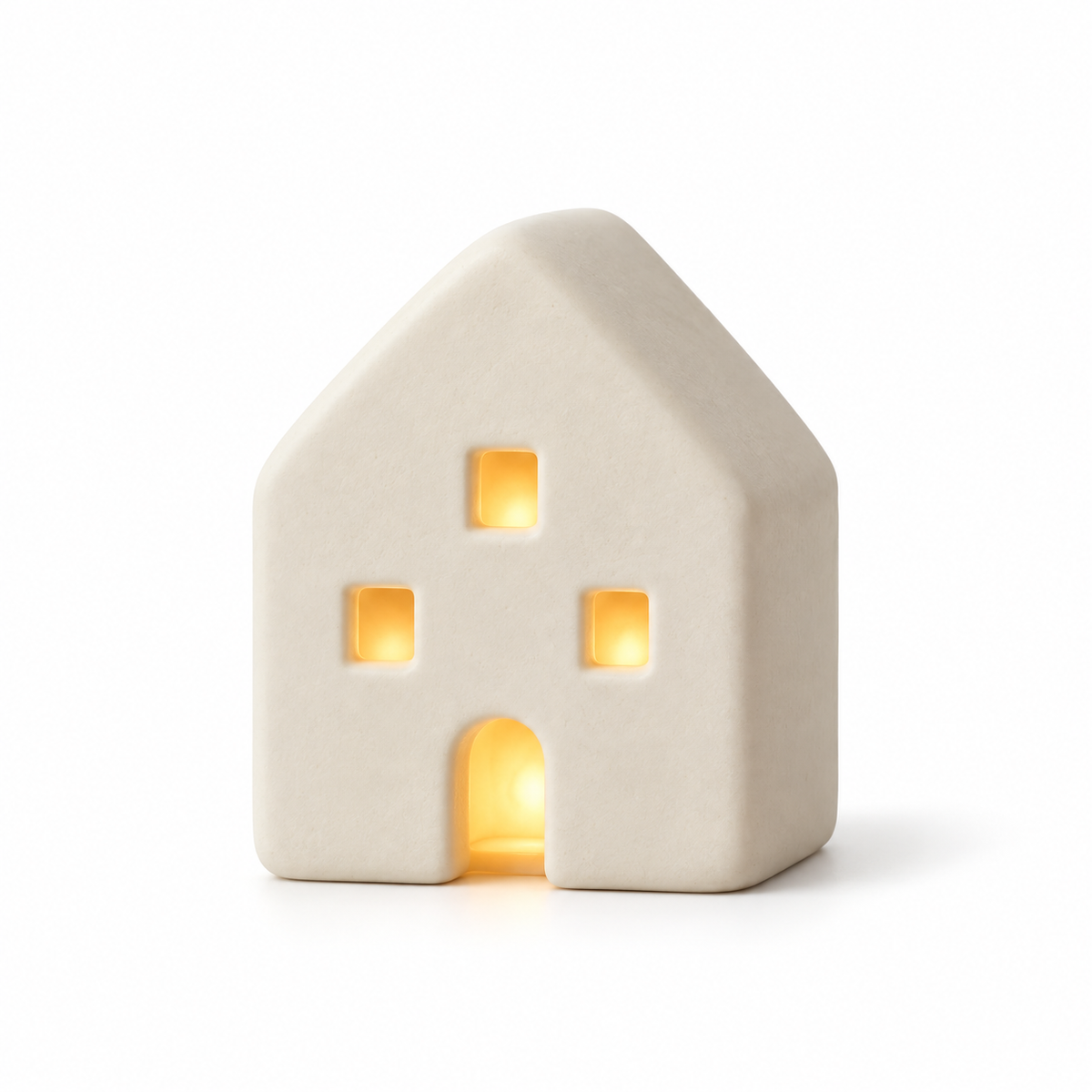 Ceramic Cottage Night Light
