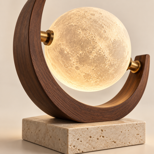 Crescent Moon Table Lamp