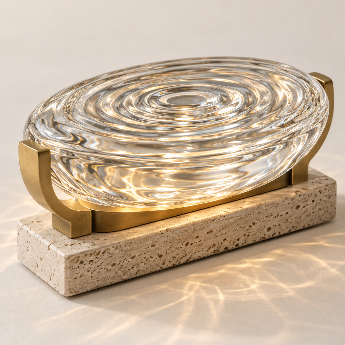 Ripple Glass Mood Lamp