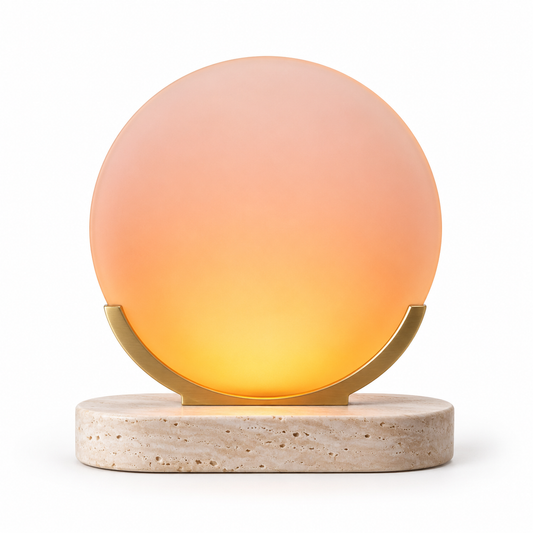 Sunset Glow Orb Table Lamp